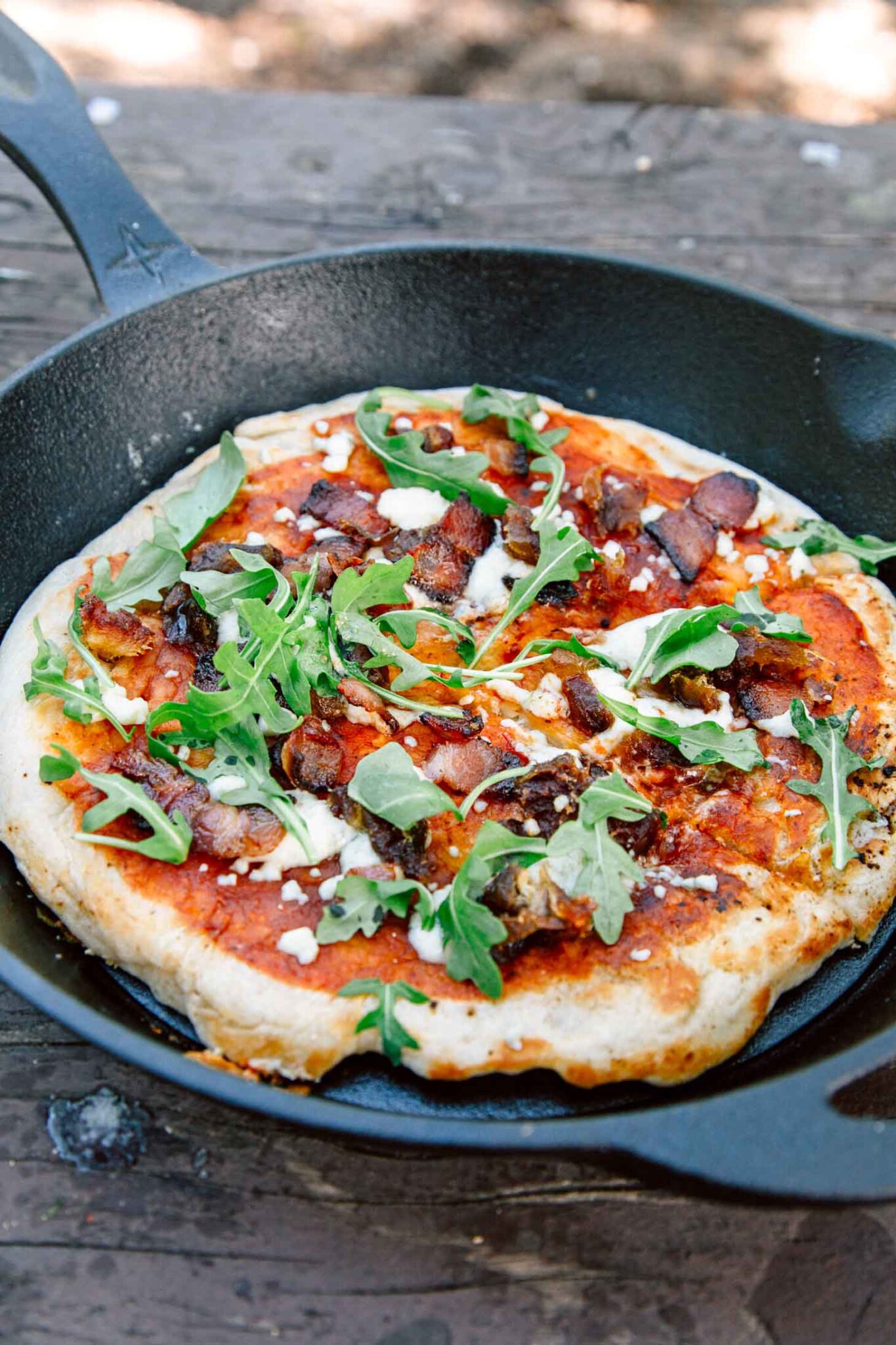 5 Easy Cast Iron Campfire Pizzas