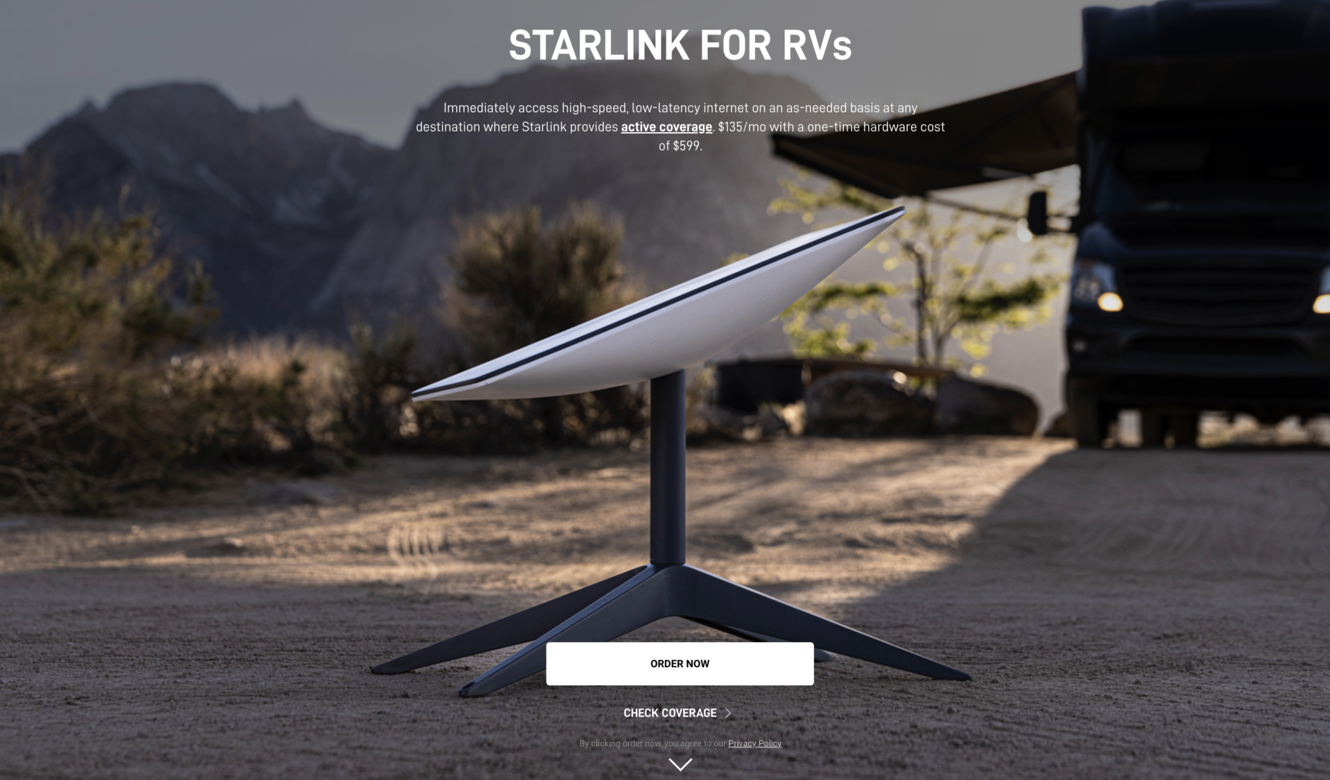 Starlink Locks Out In-Motion Use